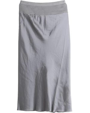 Rick Owens Knee Bias Skirt "Steel" Rp02F5332 Sch 28" - Black