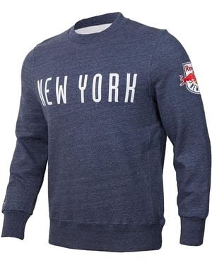 Mitchell & Ness Mls New York Bulls Playoff Win Crew Bulls Playoff" 831Tard21Anrblh" - Blue