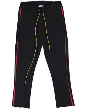 Rhude Traxedo Trousers Burgundy" Rhd-Mbtm-0282" - Black