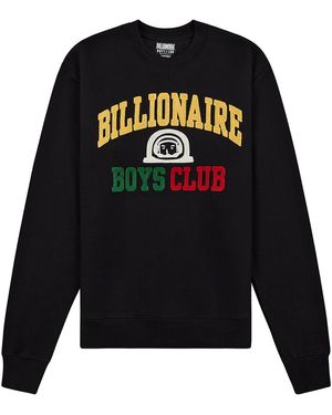 BBCICECREAM Collegiate Crew Sweatshirt 851 6311" - Black