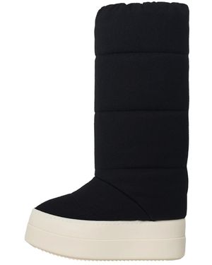 Rick Owens Mega Bumper Knee High Lunar /Milk" Ds02E7833Do" - Black