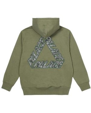 Palace P-3 Snake Applique Hood P0100" - Green