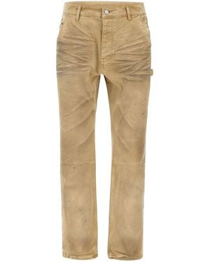 Purple Brand Bentonite Snap Carpenter Pant "Khaki" P051 Btsc225" - Black