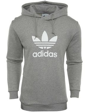 adidas Trefoil Hoodie "Medium Heather" Cy4572" - Black