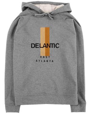 Delantic Ea Fleece Hoodie "East Atlanta Runway Hoodie" Dela003" - Black