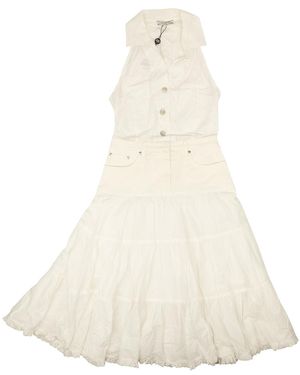 Opening Ceremony Tiered Ruffle Dress S20Apb15347A" - Black