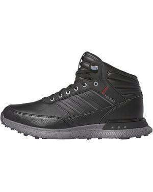 adidas S2G Rain.Rdy Golf "Core Iron Metallic Better Scarlet" Ih5177" - Black
