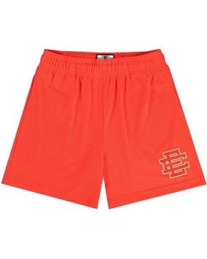 Eric Emanuel Ee Basic Shorts "Coral Coral" Ee276" - Red