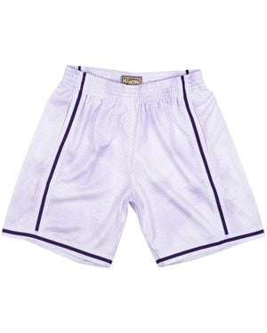Mitchell & Ness Nba Cloudy Skies Swingman Shorts "1996 Los Angeles Lakers - Black