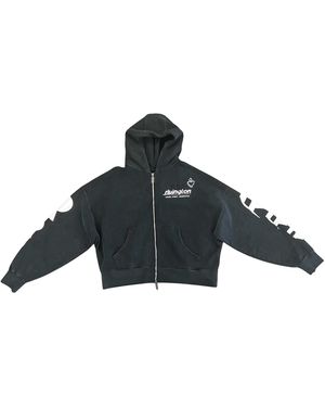 RIVINGTON Membership Uso Zip Hoodie Muso Zh00" - Black