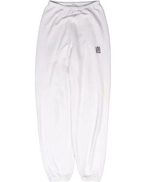 Chrome Hearts Embroidered Logo Joggers Chrm0264" - Black