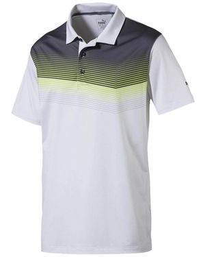 PUMA Road Map Polo "Bright Acid Lime" 574555 05" - Black