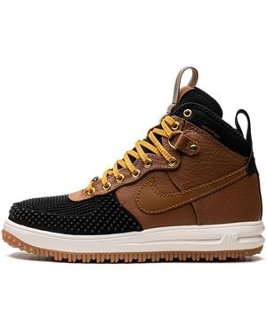 Nike Lunar Force 1 Duckboot "Ale" 805899 202" - Black