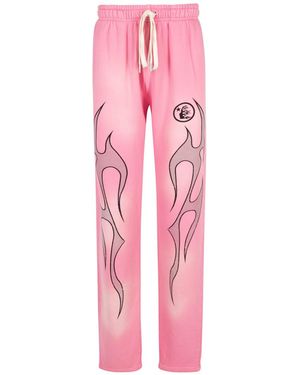 HELLSTAR Flame Joggers - Black