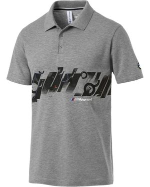 PUMA Bmw Motorsport Graphic Polo "Medium Heather" 577789 03" - Black