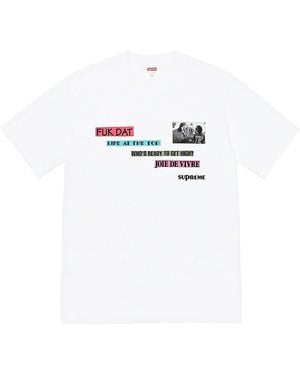 Supreme Joie De Vivre T-Shirt "Fw22 - Black