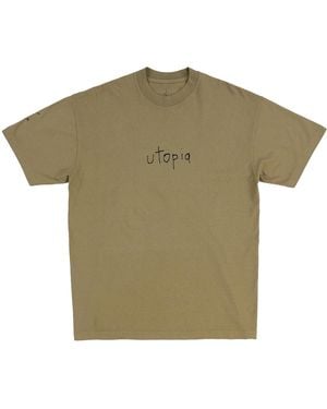 Travis Scott Cactus Wink T-Shirt "Khaki" Cpfm34" - Green