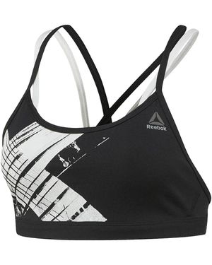 Reebok Crossfit Strappy Bra Bq9490" - Black