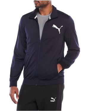PUMA Contrast Longsleeve Jacket 831286 42" - Blue