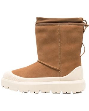 UGG Classic Short Weather Hybrid Boot "Chestnut Whitecap" 1143992 Cwtc" - Black