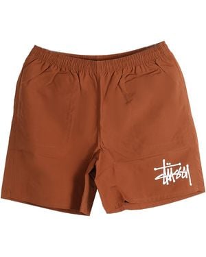 Stussy Water Big Basic Short "Tort Tortoise" 113156N Tort" - Black