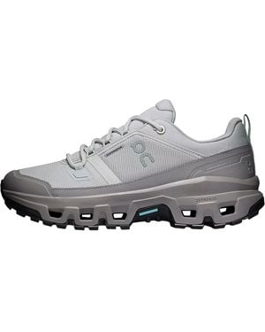 On Shoes Cloudrock Low Waterproof "Glacier Ore" 3Wf10145321" - Grey
