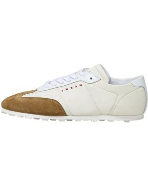 Marni Nylon Softy Soccer Trainer "Off Desert" Snzw020000 P7406 Zo976" - Black
