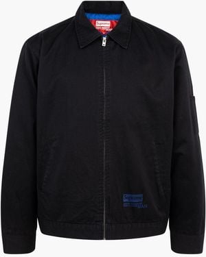 Supreme X Junya Watanabe Printed Work Jacket - Black