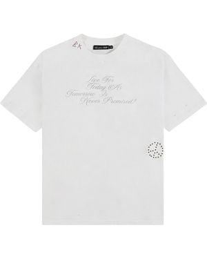 Boredom Kills Tomorrow T-Shirt Bk026" - Black