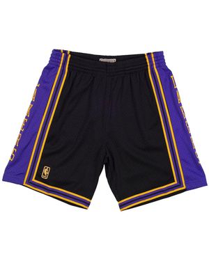 Mitchell & Ness Nba Reload Swingman Shorts "1996 Los Angeles Lakers - Black