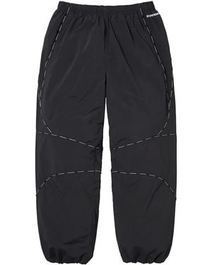 Supreme Logo Piping Track Pant "Fw23 - Black