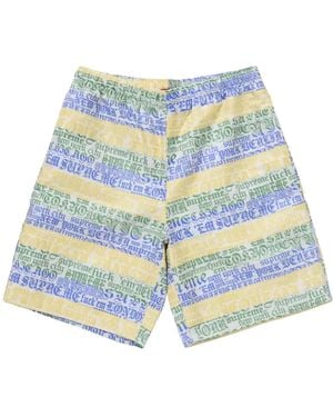 Supreme Cities Jacquard Short Su25418" - Black