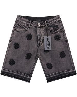 GODSPEED NEW YORK Infinity Denim Shorts Wash" Gs362" - Black