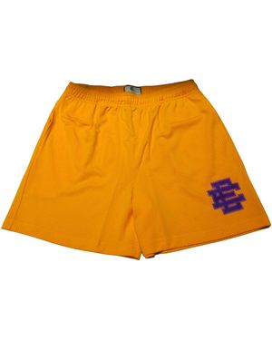 Eric Emanuel Ee Basic Shorts "Mesh/ Ee763" - Yellow