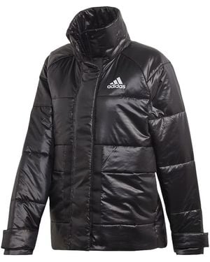 adidas Glam On Winter Jacket Ft2549" - Black