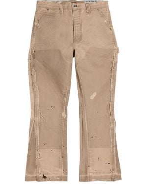GALLERY DEPT. La Flare Carpenter Trousers "Cement Multi" Gdlafcs" - Black