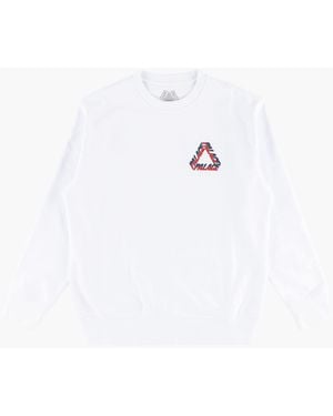 Palace Split P3 Crew - White