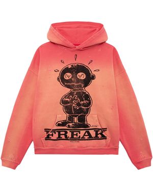 Vital Freak Hoodie Vt003" - Red