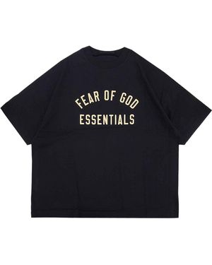 Fear Of God Jersey Crewneck Ss T-Shirt 125Bt244190F" - Black