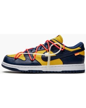 NIKE X OFF-WHITE Dunk Low "Off - Blue