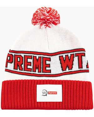 Supreme Wtaps Beanie "Fw 21" - Red