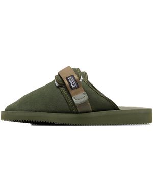 Suicoke Zavo-Mab Sandal Og 072Mab Olv" - Green
