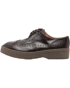 Comme des Garçons George Cox Popboy Brogues Derby 600053605Brn007" - Black