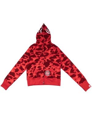 A Bathing Ape Coca Cola Hoodie 018" - Red