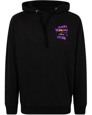 ANTI SOCIAL SOCIAL CLUB Lava Hoodie As0269" - Black