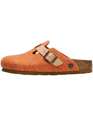 Birkenstock Boston Felt "Concepts" 1031991 Wide" - Brown