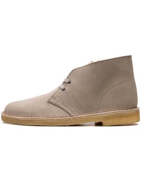 Clarks Desert Boot "Sand Suede" 26155527" - Brown