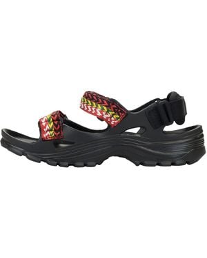Lanvin Wave Lacets Curb X Suicoke "Noir" Fm Sass0N Evat A23 10" - Black