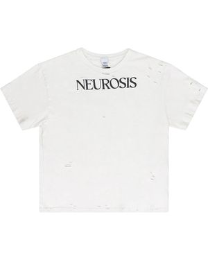 Protocol Index Neurosis Distressed T-Shirt Pi00018" - Black