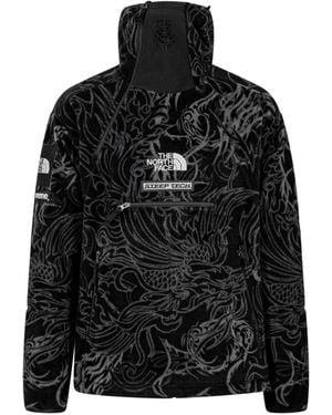 Supreme Tnf Steep Tech Fleece Pullover "Fw22" Su12565" - Black